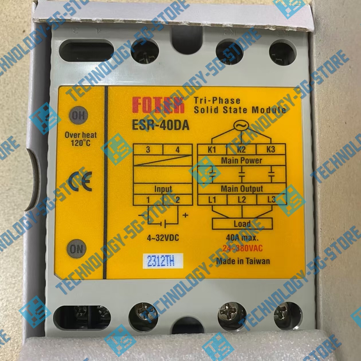 New FOTEK ESR-40DA Solid state relay