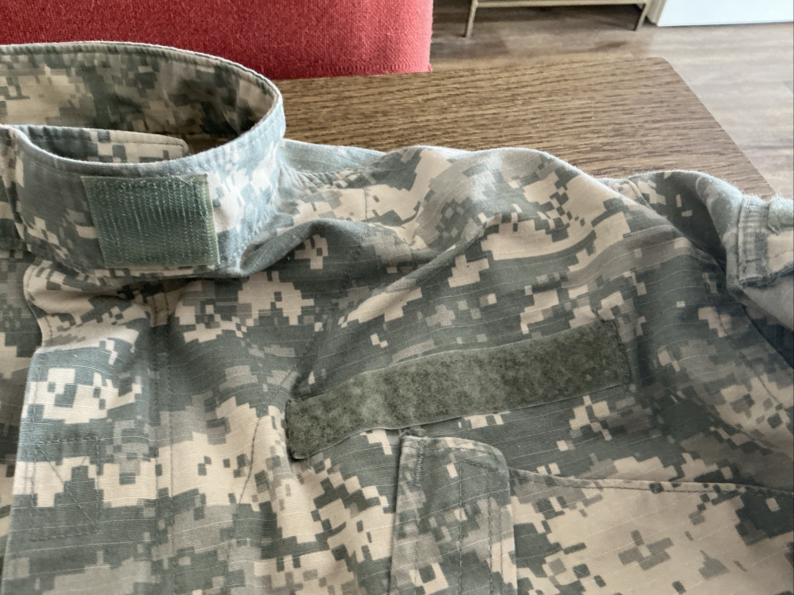 ACU Shirt/Coat Medium Long Digital Camo Army
