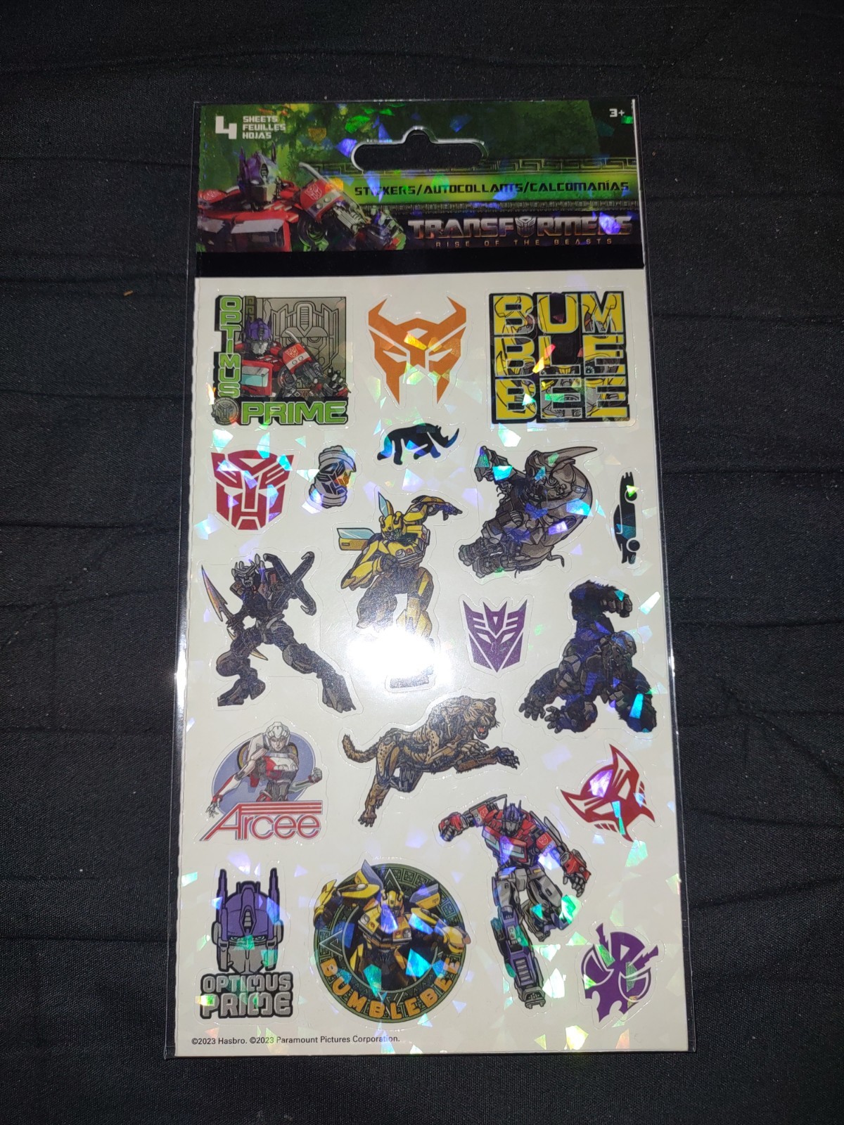 Rise of The Beast - Standard Stickers - 4 Sheet Standard Stickers - 4 Sheet