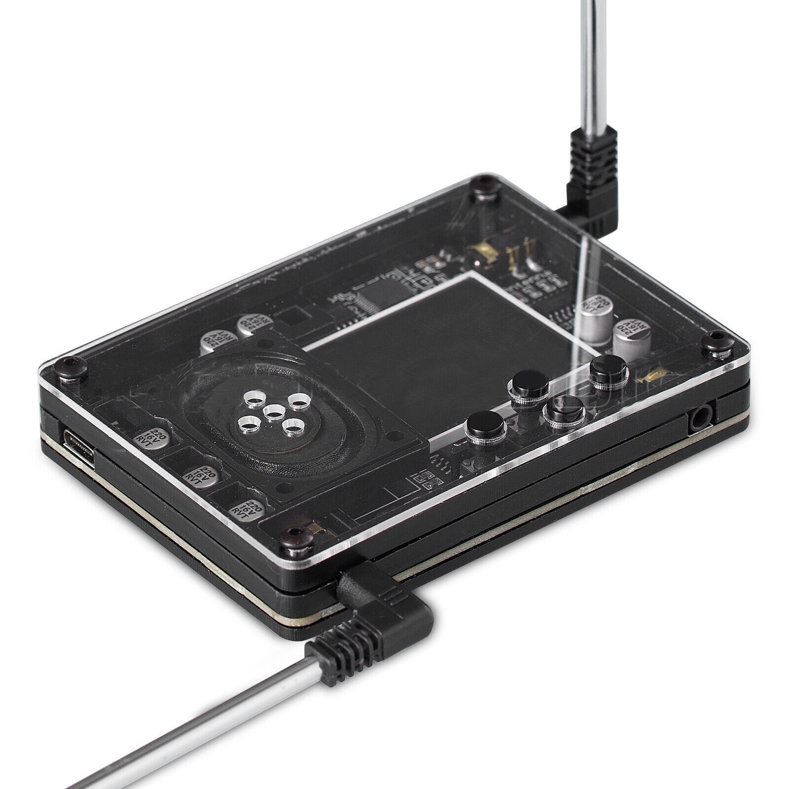 Classic Retro Theremin Synthesizer with Antenna Musical Electronic Instrument