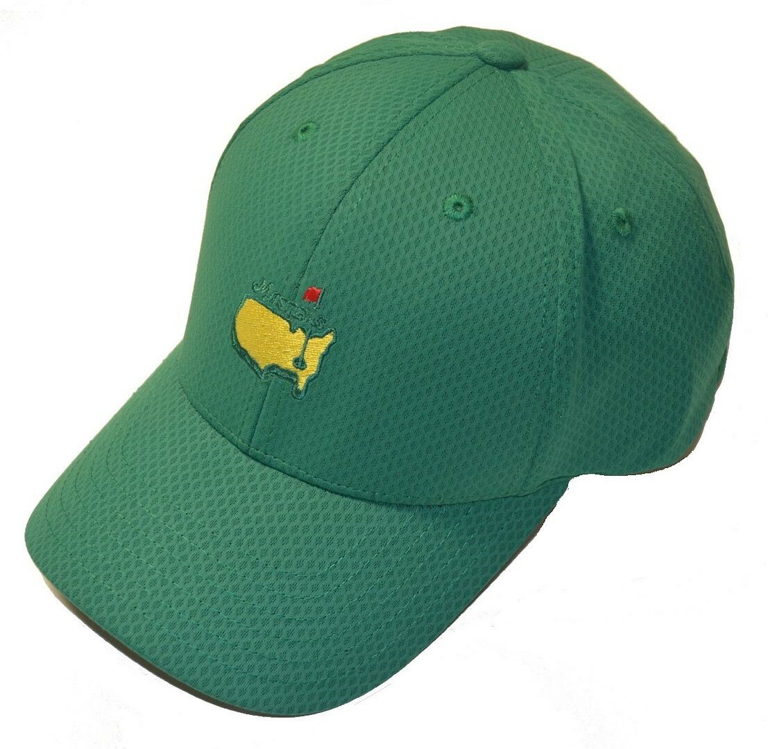 2022 MASTERS (GREEN) Performance Map Textured Golf Hat from AUGUSTA NATIONAL