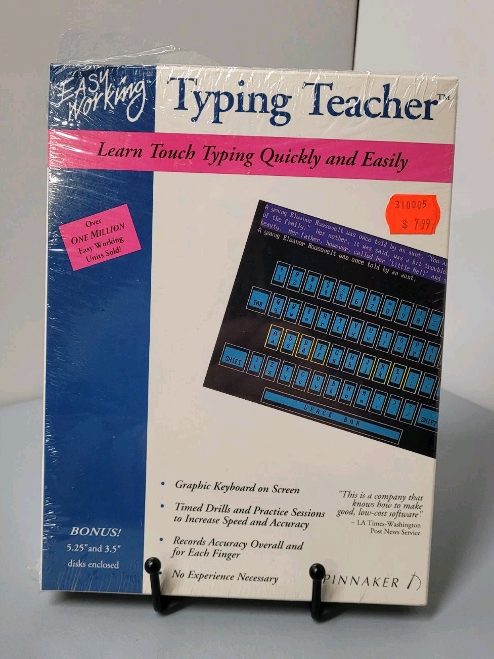 Typing Teacher for Windows IBM Floppy Disks Complete With Inserts Manual