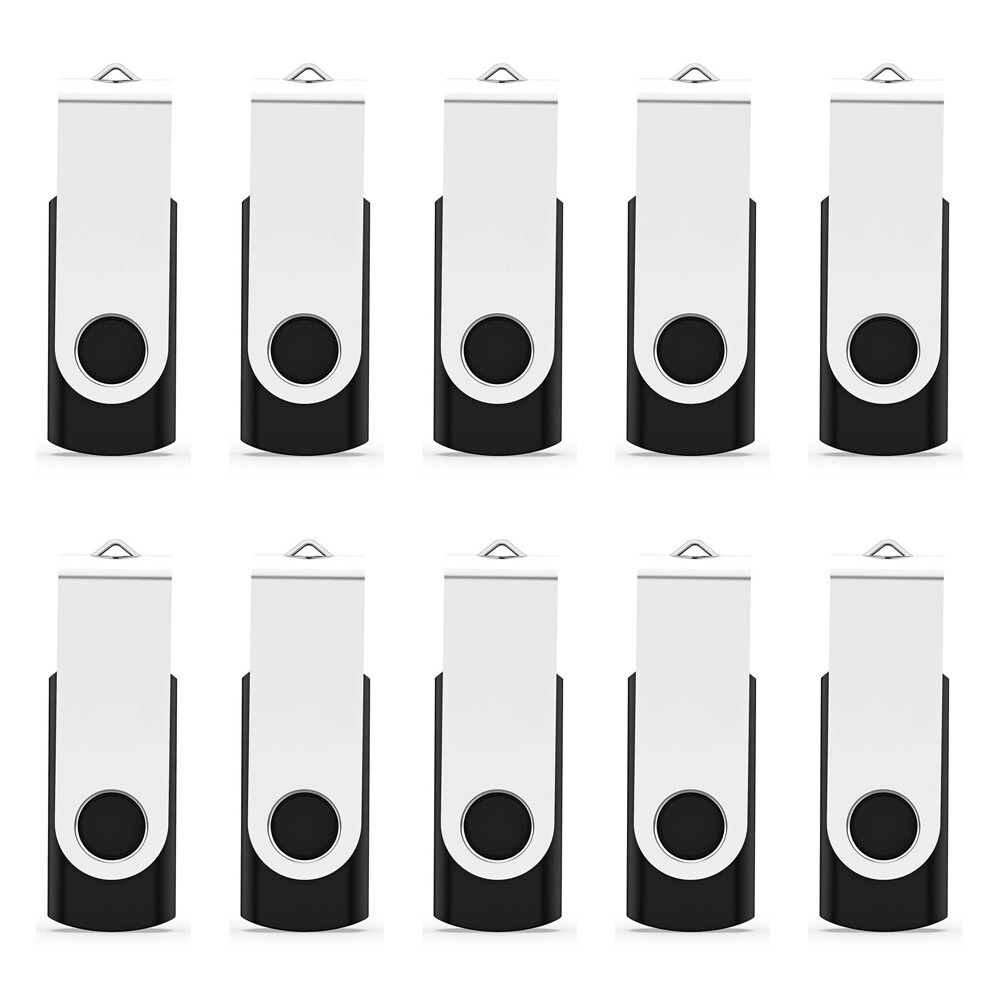USB 3.0 16GB 100x Metal Anti-skid Swivel Style Flash Drives Memory For PC Laptop