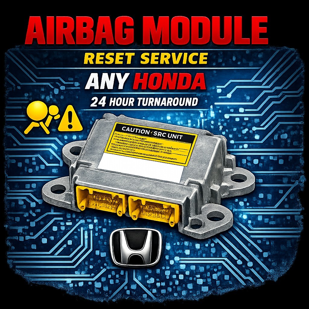 SRS Module Reset Service For All Honda