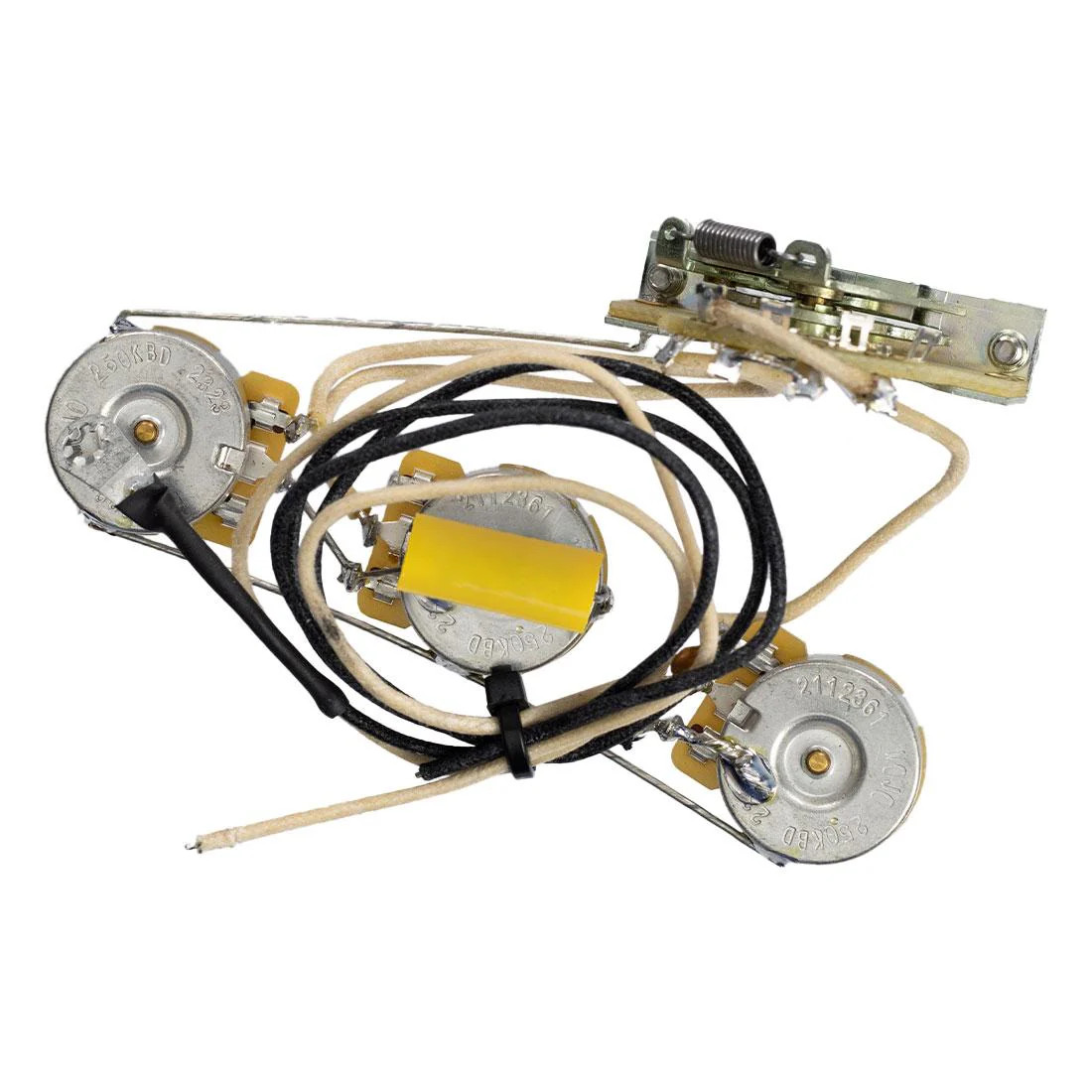 Mojotone Pre-Wired Strat Standard Guitar Wiring Harness - 250k