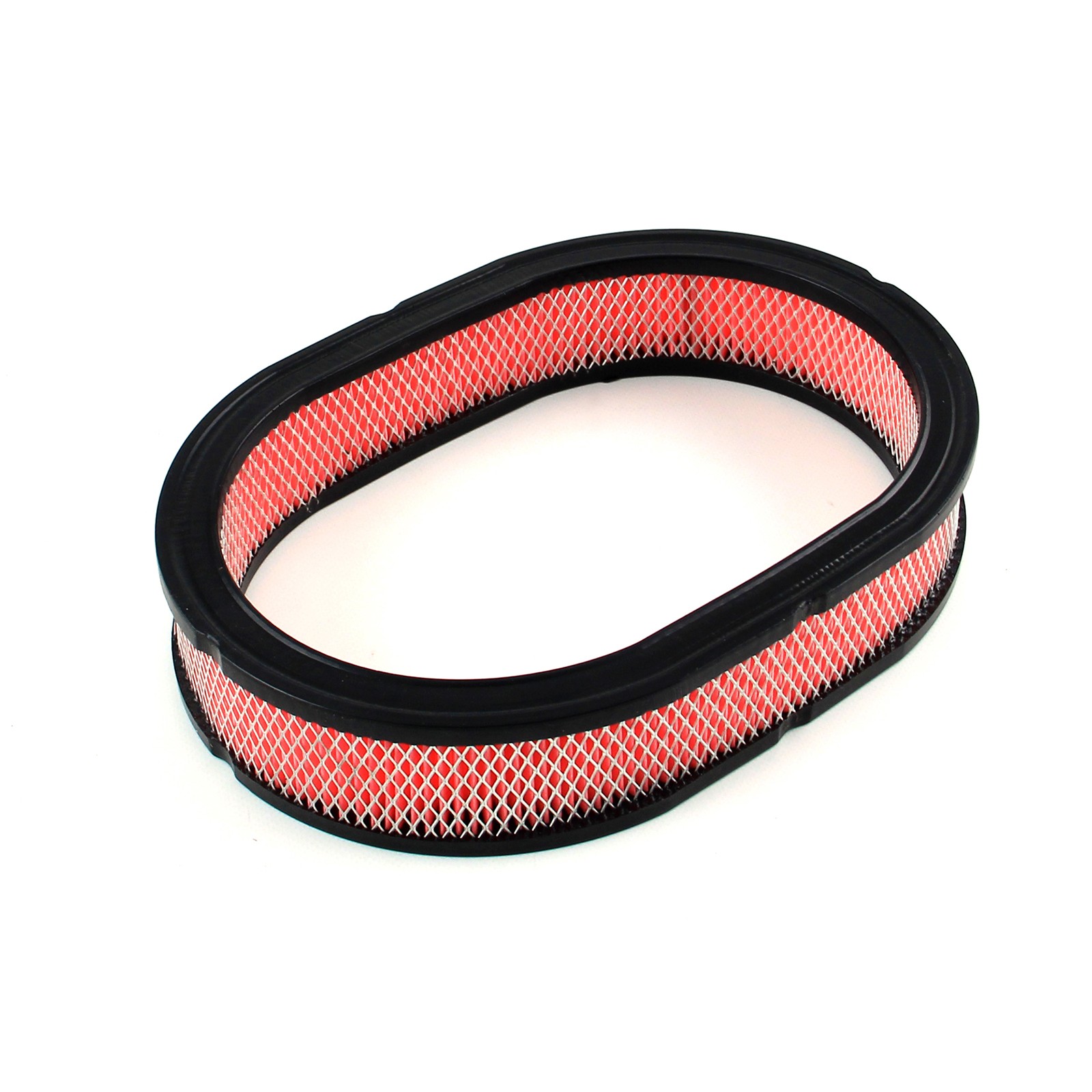 12" x 2" Oval Paper Gauze Air Filter Element Only [Red]