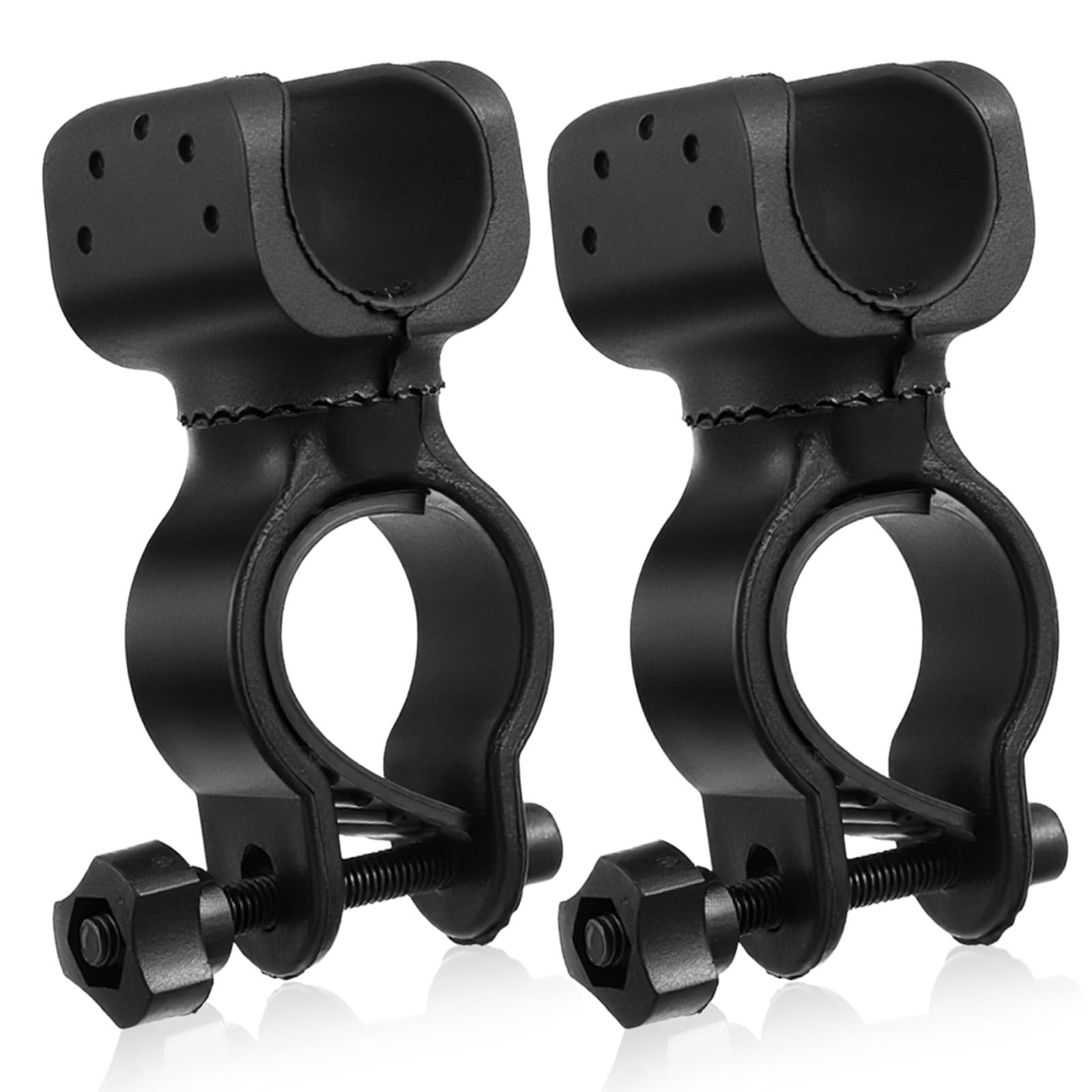 Thinp 2 Pcs Cane Holder for Walker, Universal Black