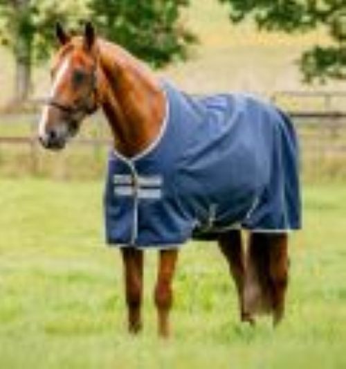 Amigo® Ripstop 900D Turnout 200g Navy/ Titianium Grey & Silver