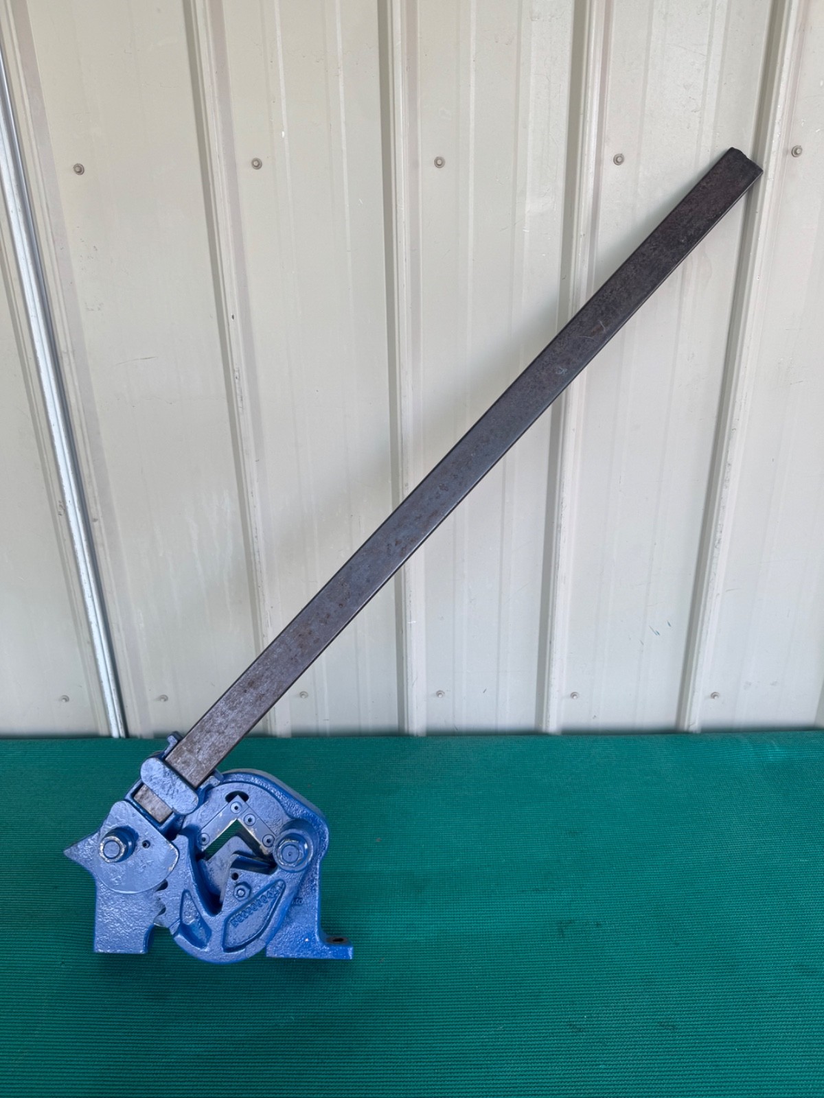 Vintage Roper Whitney Metal Angle Shear with Handle Capacity: 2"x 2"x 1/4" - USA