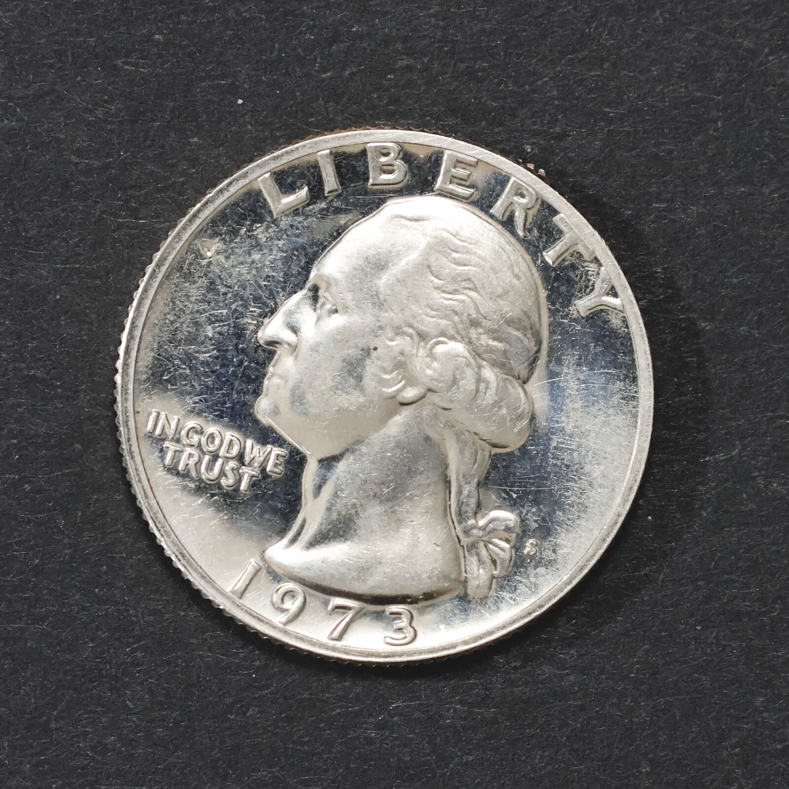 1973 S Proof Washington Quarter-
