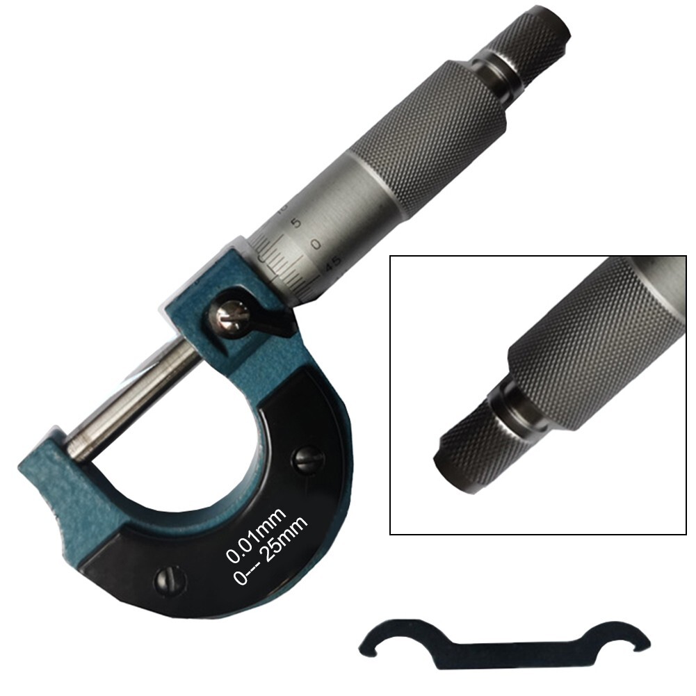 0-25mm Outer Diameter Micrometer High-Precision Thread Scale Micrometer#