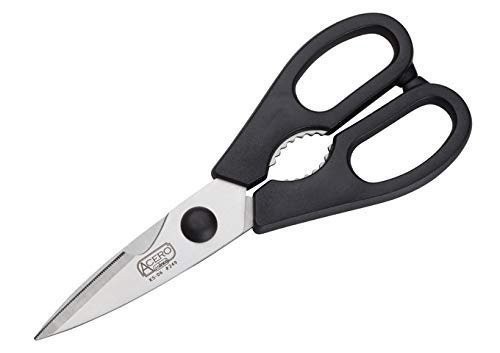 Winco KS-06, 11 Inches Black Stainless Steel Detachable Kitchen Shears with...