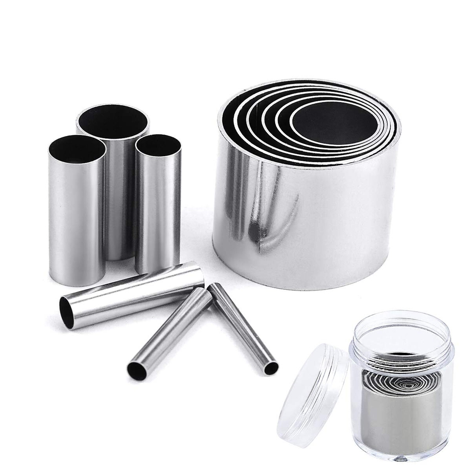 Fireboomoon 12 PCS Hole Hollow Punch Cutter Set with Storage Case,Stainless S...