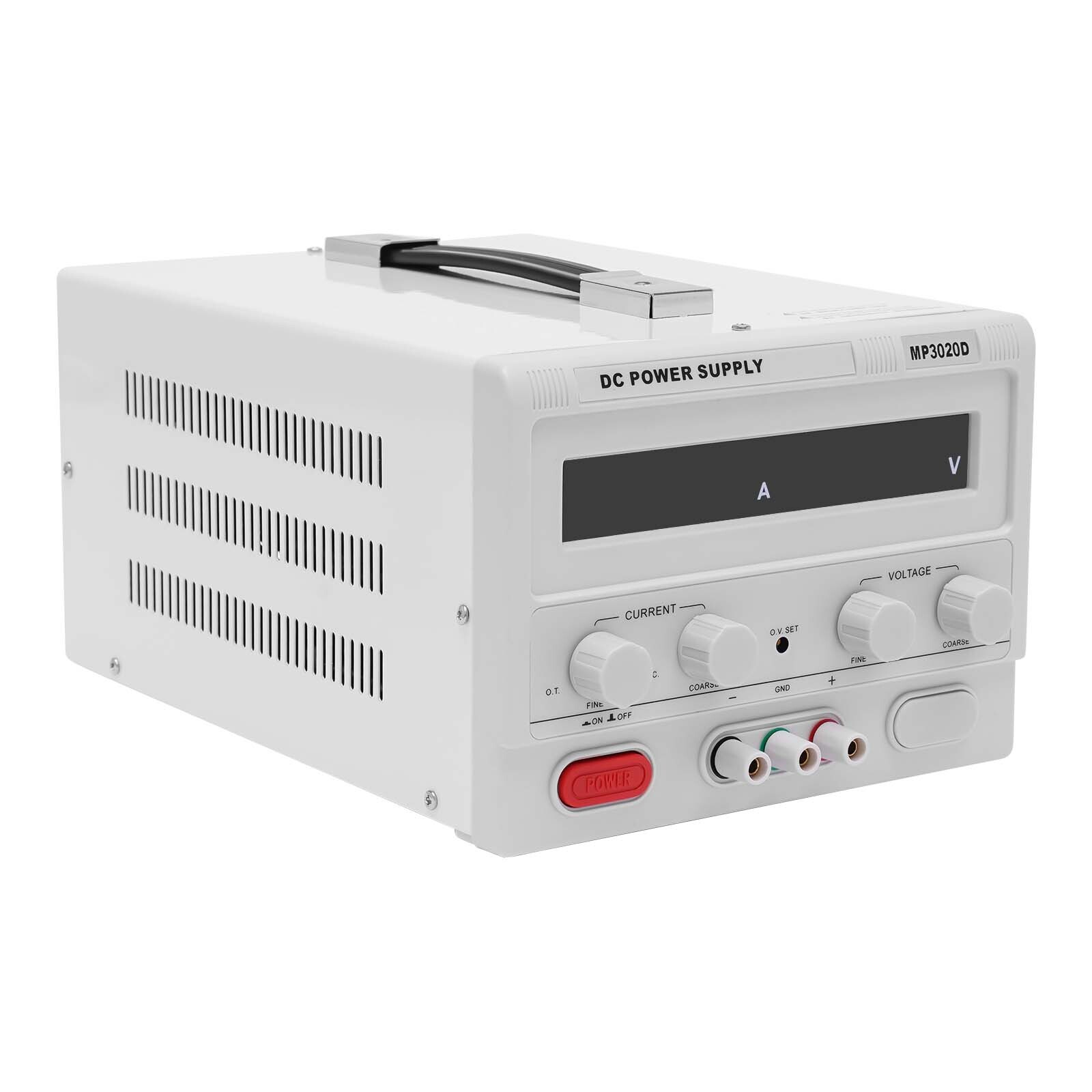 MP3020D 30V 20A DC Power Supply Variable Adjustable High Precision Digital Cord