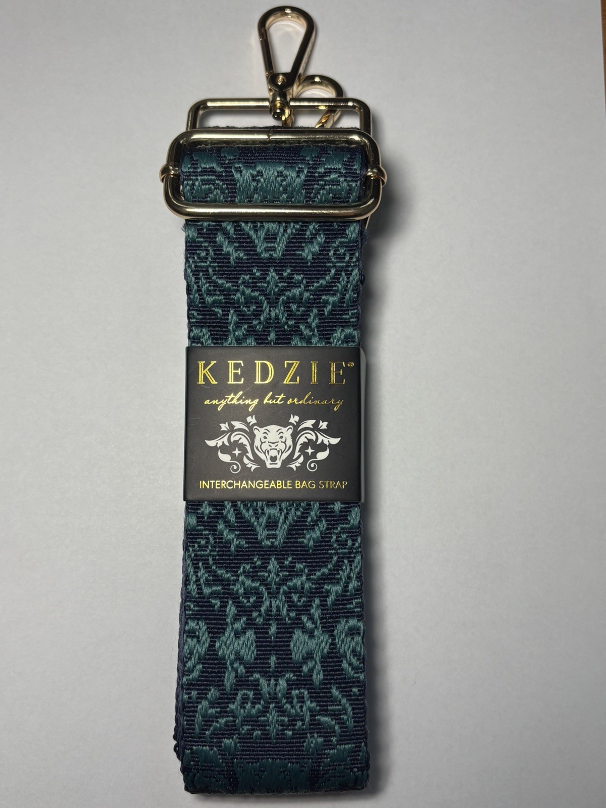 Kedzie Embroidered Interchangeable Purse/Bag Strap - Color Verona NWT