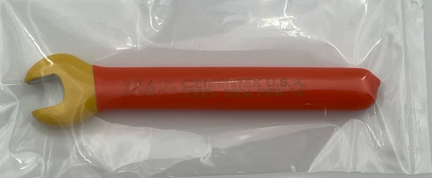 Cementex Double Insulated 7/16” Wrench 1000V 2006 OEW-14 NOS