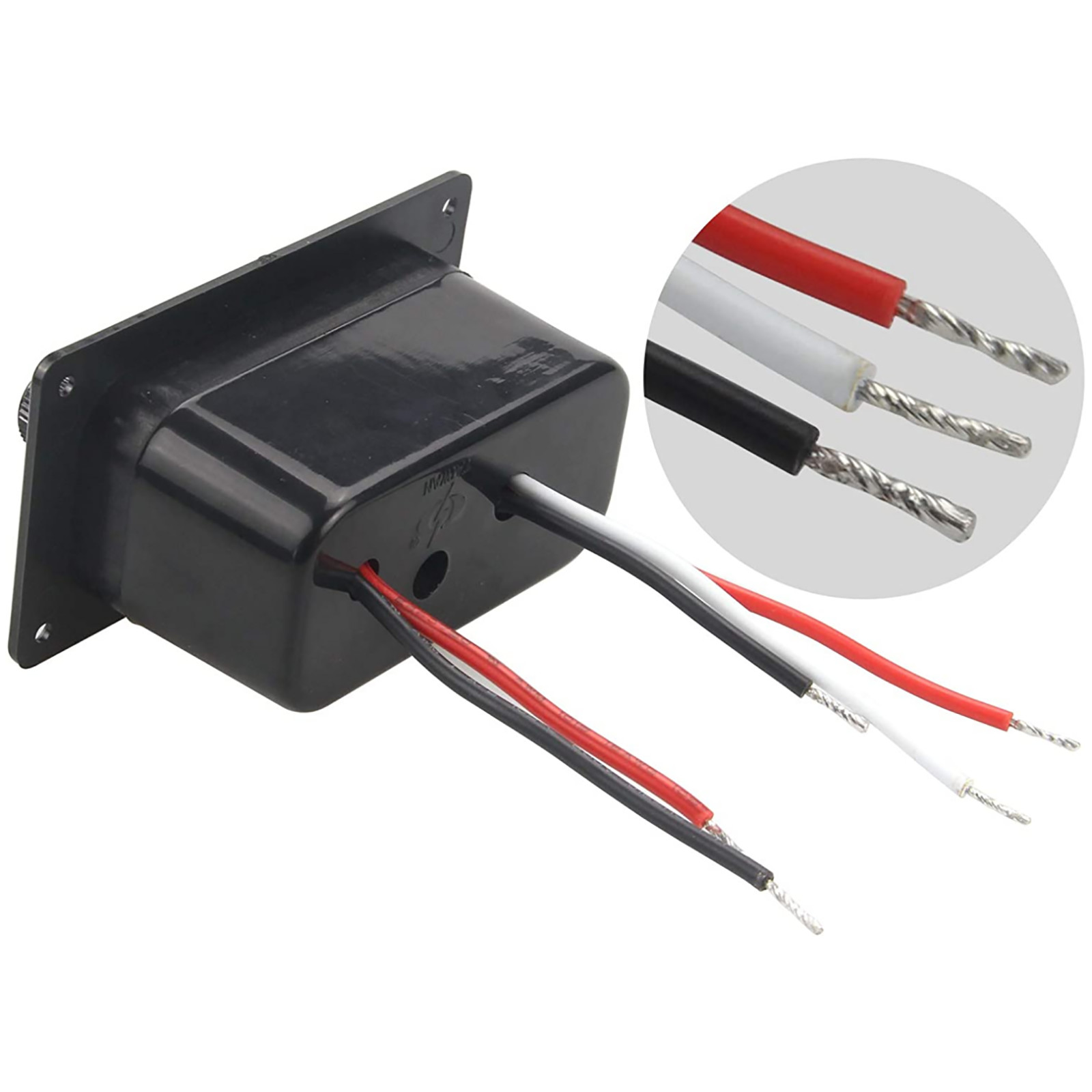 1Pcs Bilge Alarm Pump Switch Part W/ LED Indicator DC12V Marine Boat Accessory