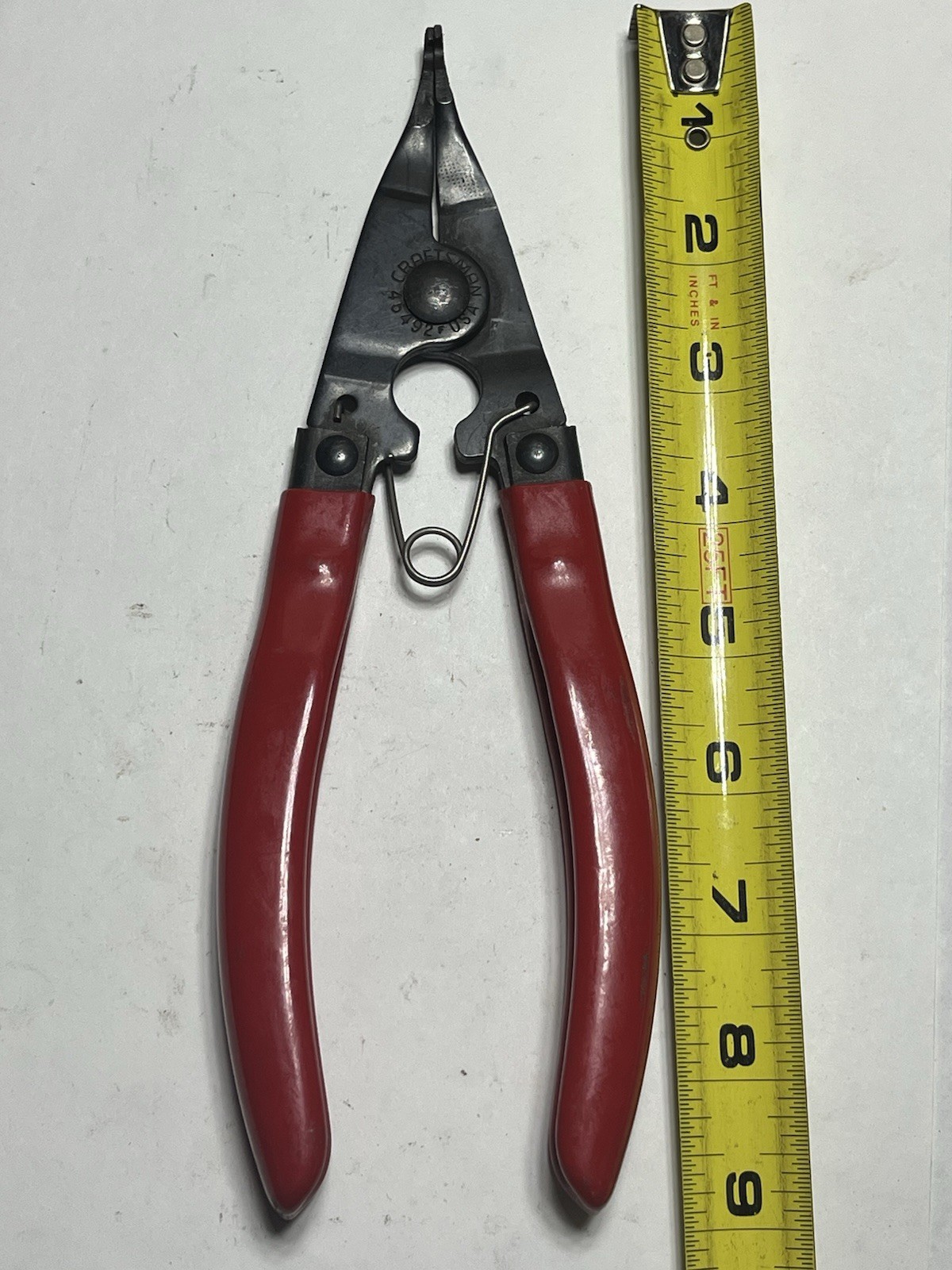 Craftsman Lock Ring Pliers 45492F Used