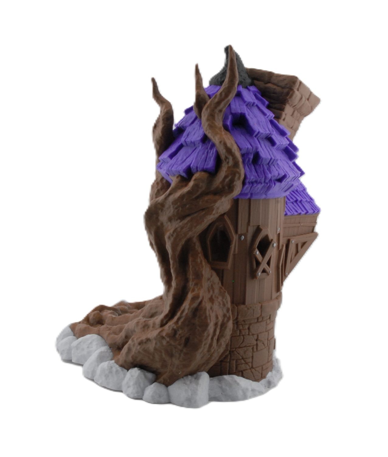 Enchanted Grove Wizard Dice Tower – 3D Printed Fantasy RPG Dice Roller | Dice