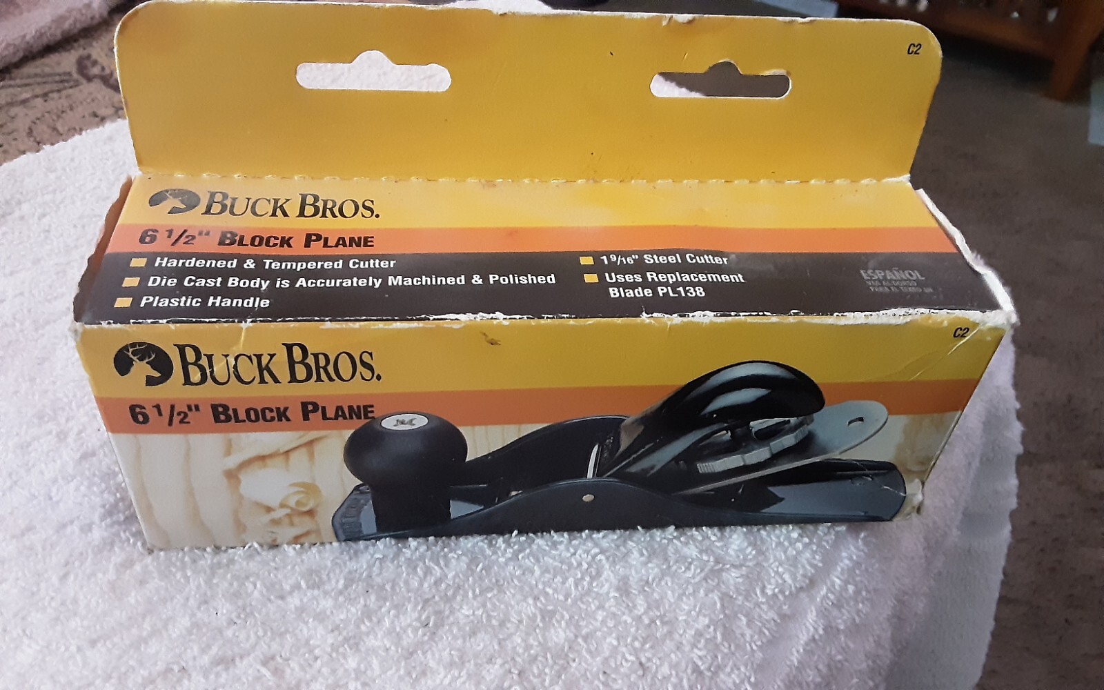 New Buck Bros. 6-1/2" Block Plane