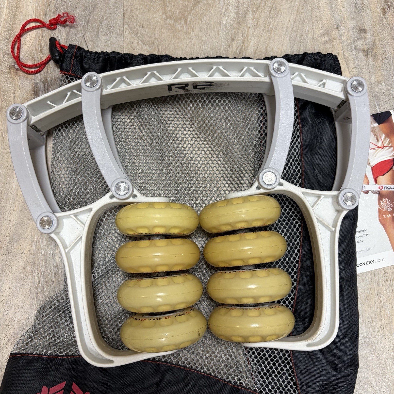 R8 Roll Recovery Deep Tissue Massage Roller 8 wheel