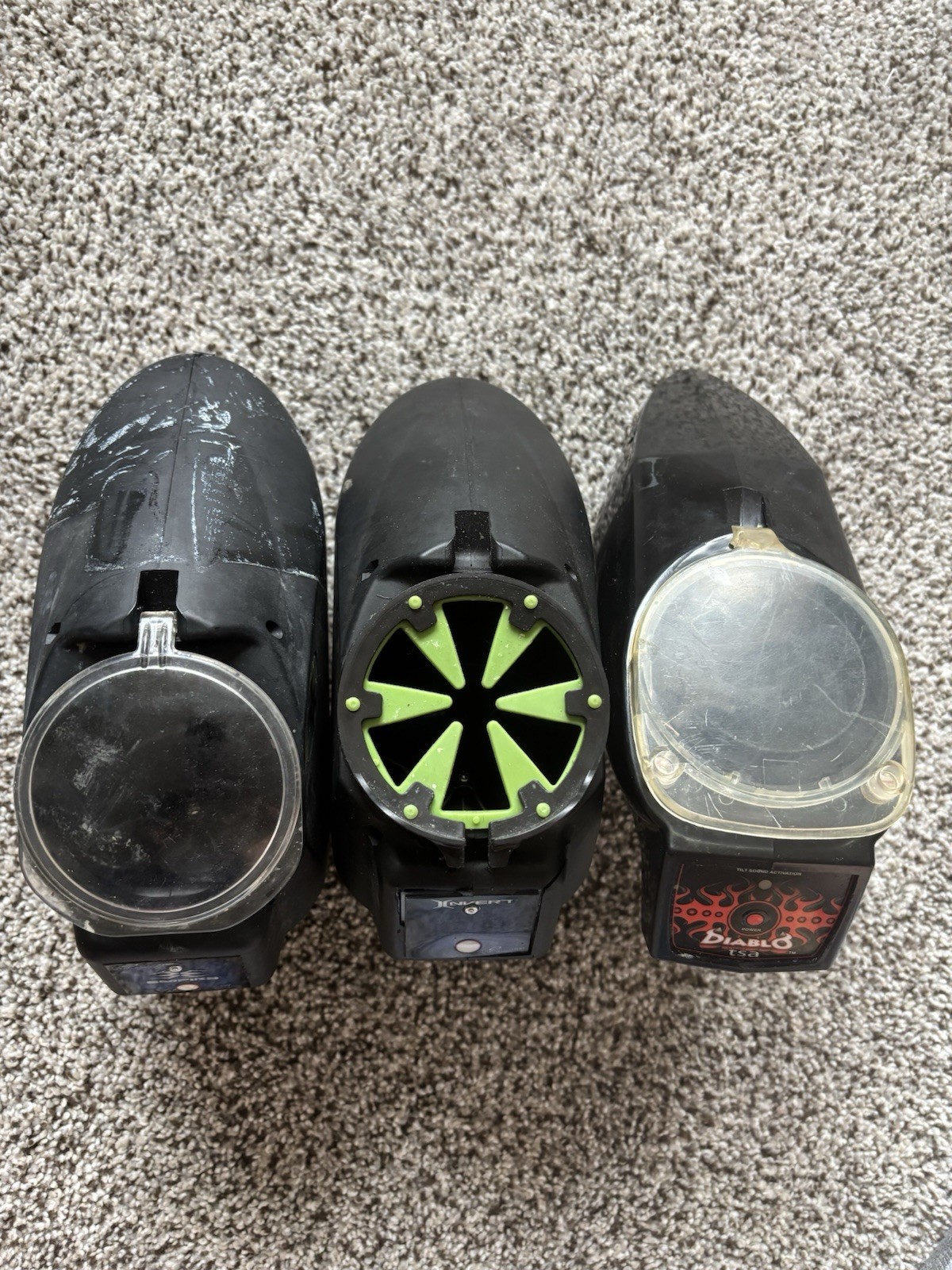 Empire Halo Too Paintball Hopper Loader Lot of 3, Invert Halo Too Diablo WORKING