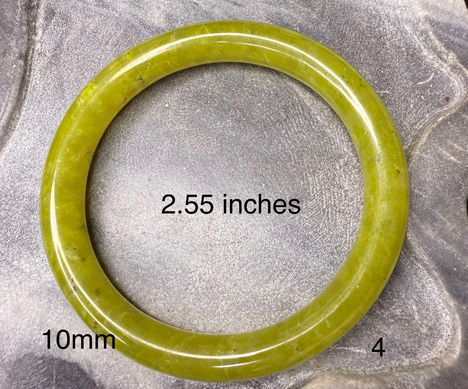 Green Jade Bangle Xiuyan Natural Jade Bracelet