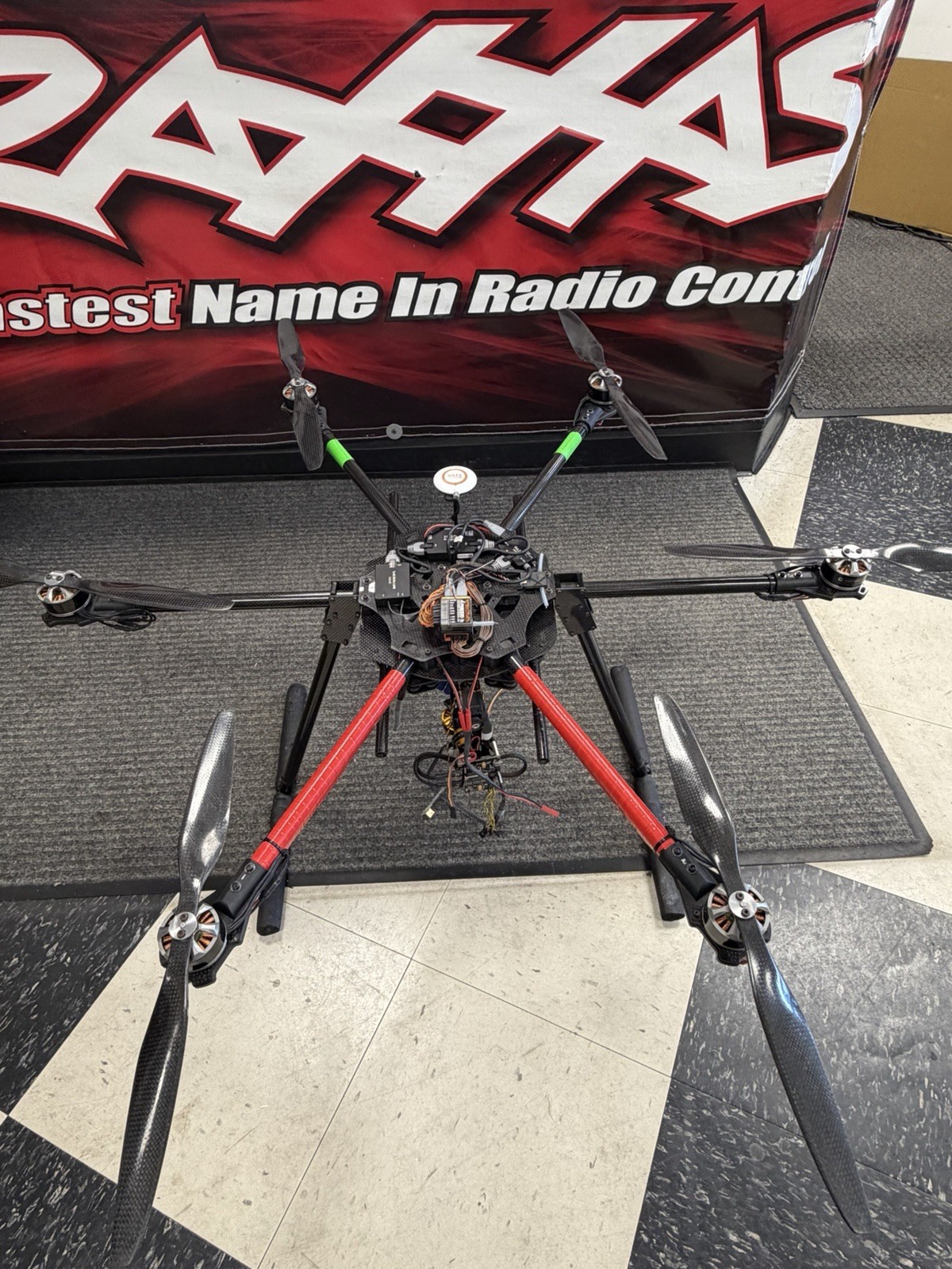 Custom Heavy lift Hexacopter 3ft Span Naza V2, Gimbal, Landing Gear.