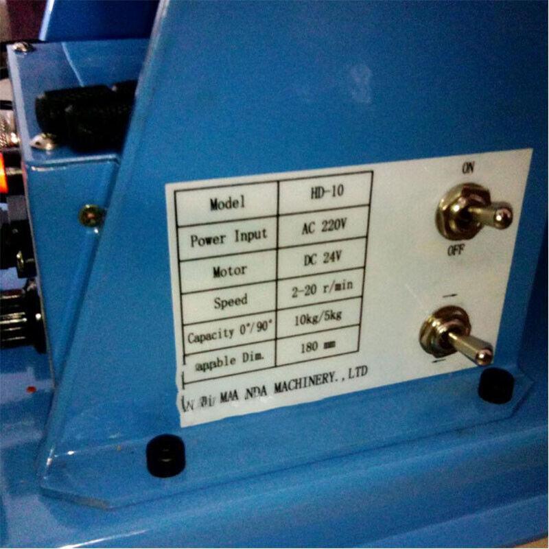 Small Welding Positioner Combined Automatic Turntable + 65mm Chuck 10kg