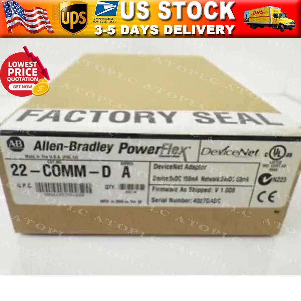 New Allen Bradley 22-COMM-D Device Net Adapter Communication Ser A US