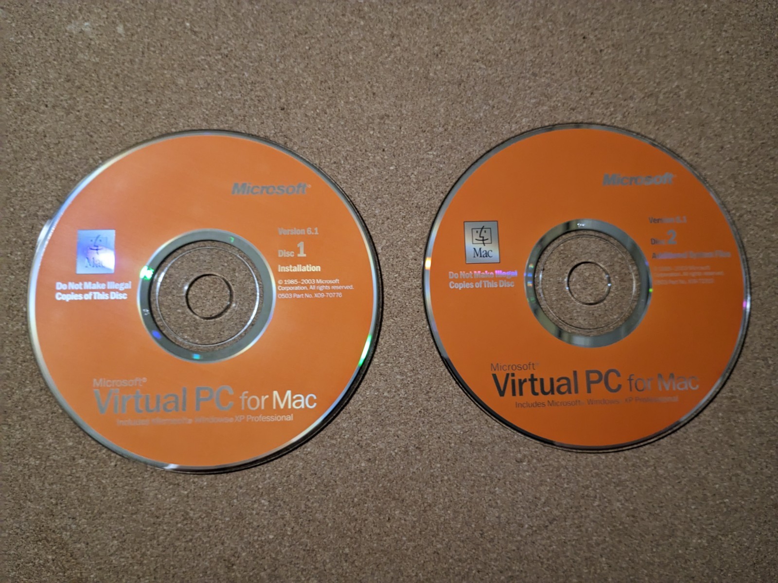 Microsoft Office mac v. X Professional Edition With Microsoft Virtual PC For Mac