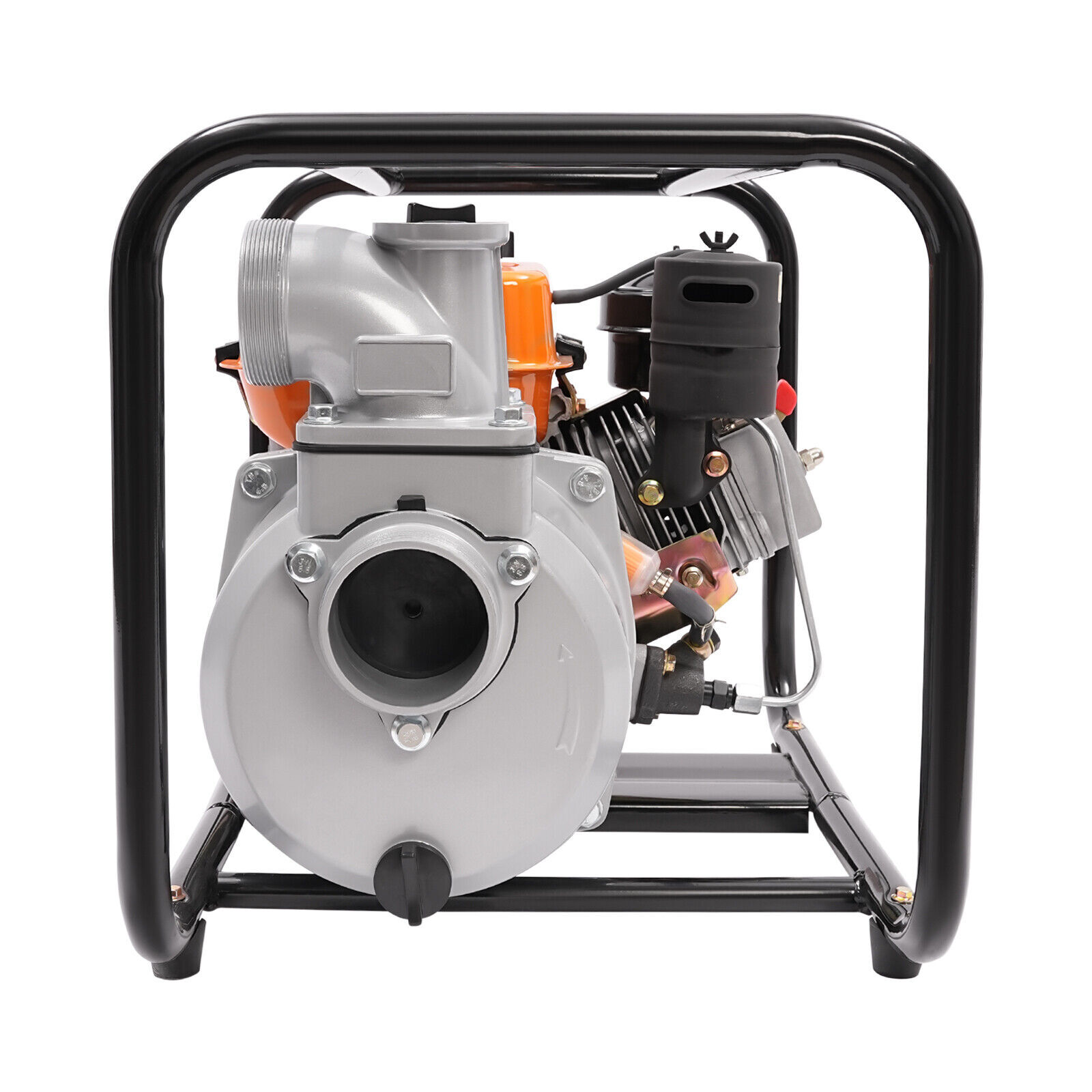 196CC Water Pump W/pipe,4l/1.06gal Diesel Powered 3600rpm Water Transfer Pump