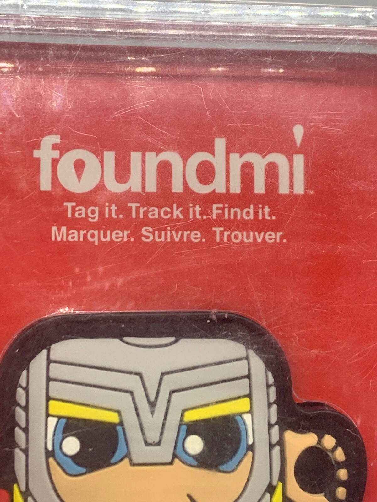 Avengers Thor foundmi Bluetooth Tracker Backpack Keys GPS Marvel Keychain