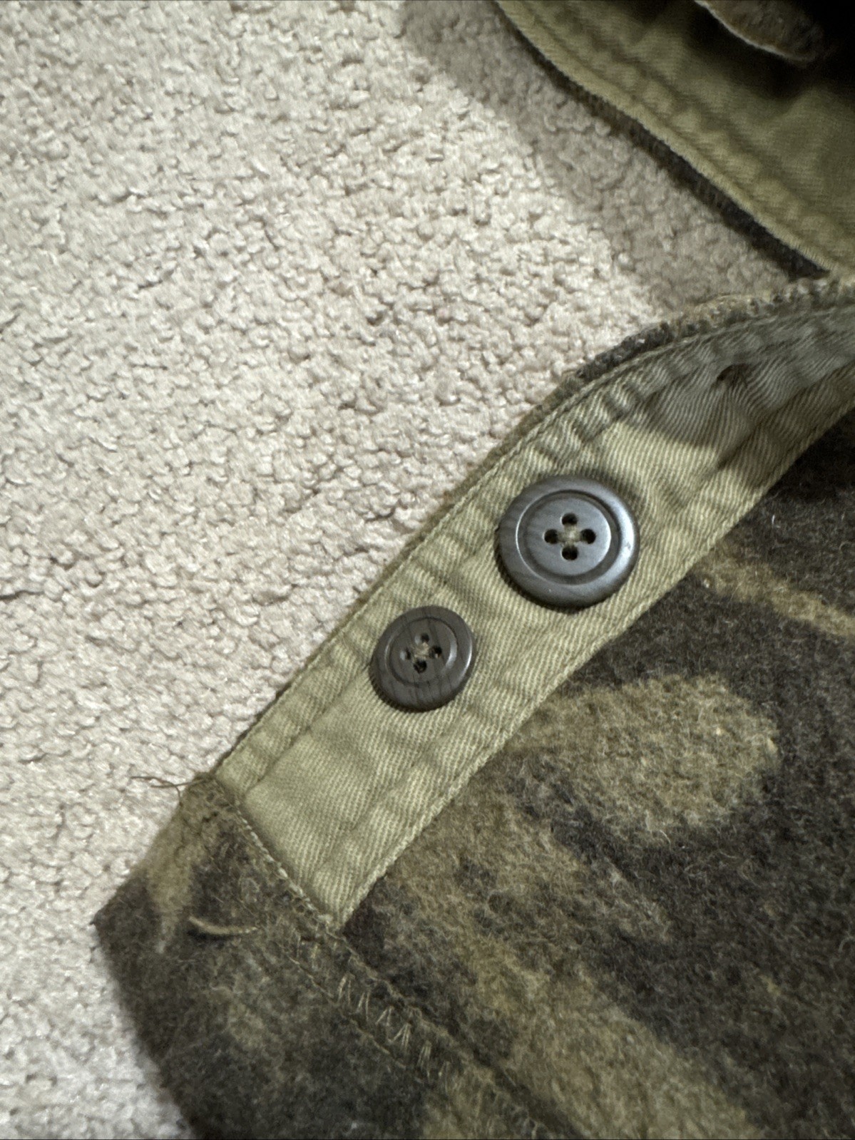 Columbia Gallatin Range Wool Blend Jacket Outfitter Camo Large