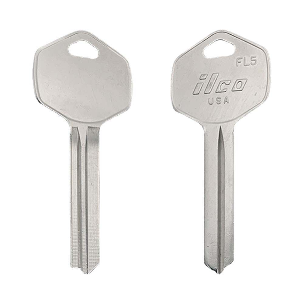 FL5 Key Blank 6-Pin Nickel