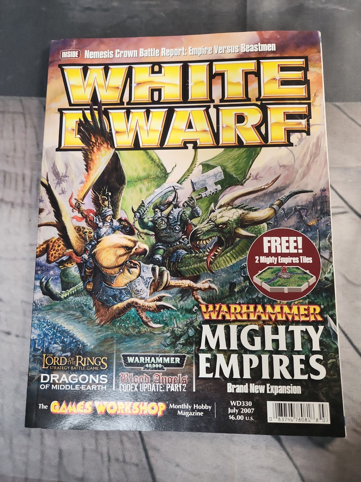 White Dwarf Magazine Lot Issues 330-339
