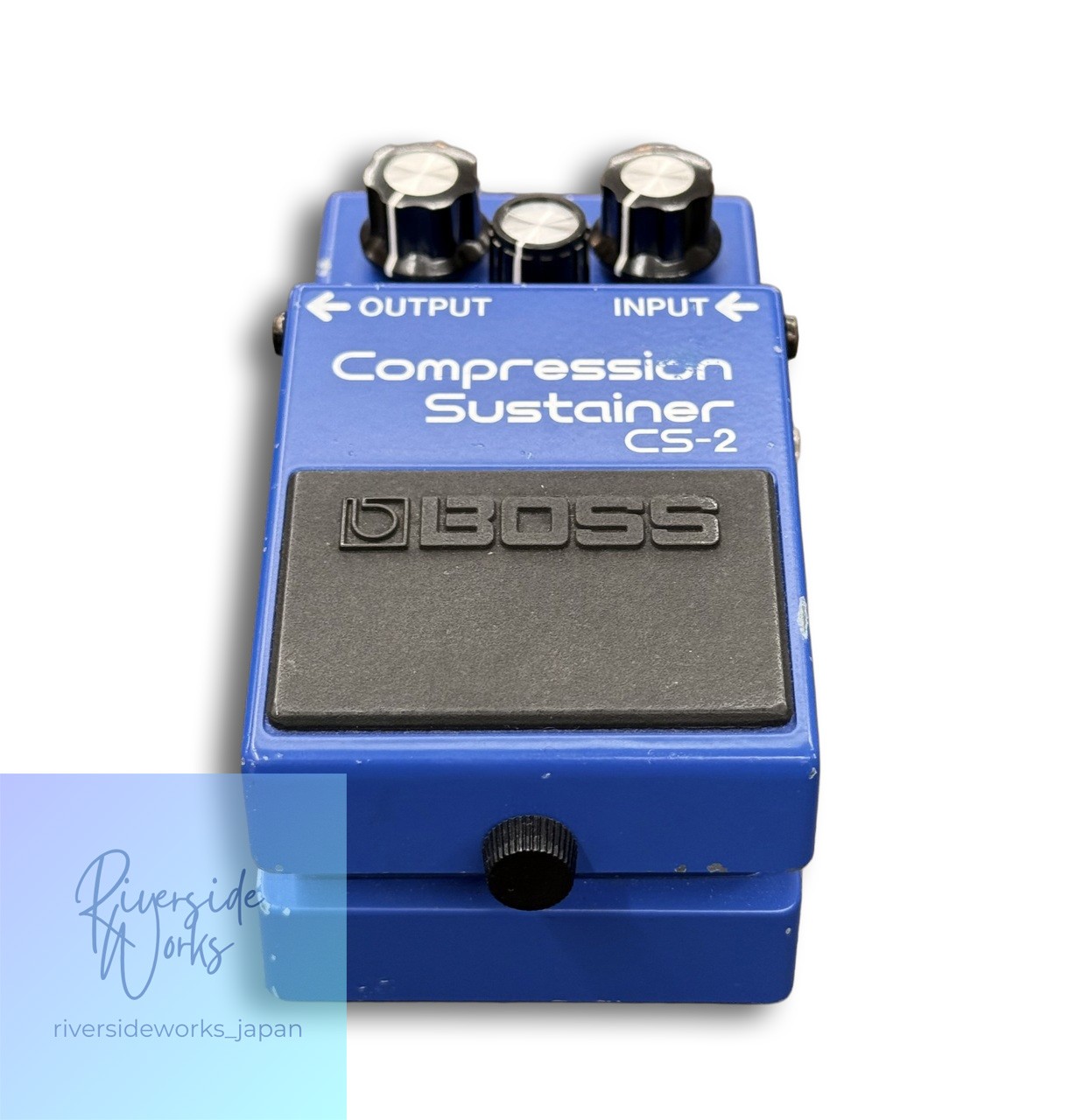 BOSS CS-2 Compression Sustainer Pedal for Guitar Effects