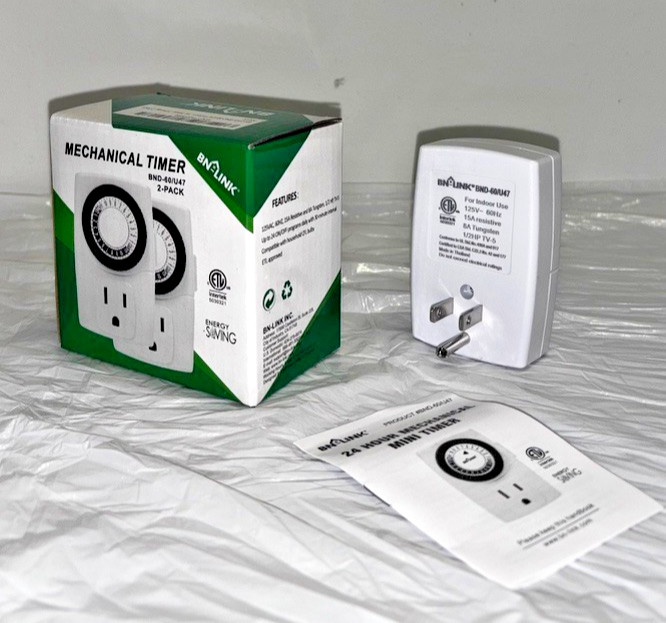 Mechanical Timer 2-Pack | For Practical Kitchen Use