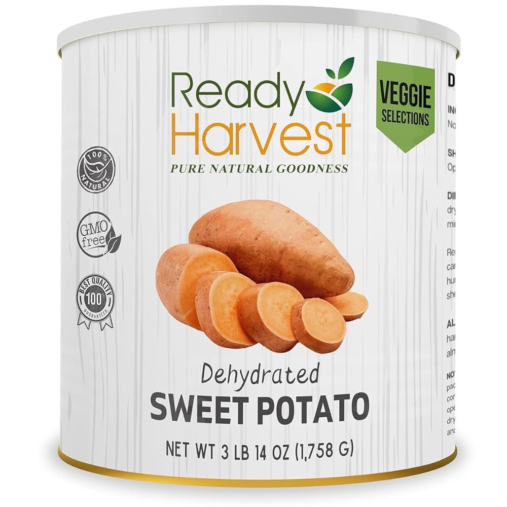 Ready Harvest Dehydrated Food - Sweet Potatoes | Emergency | 1 CAN