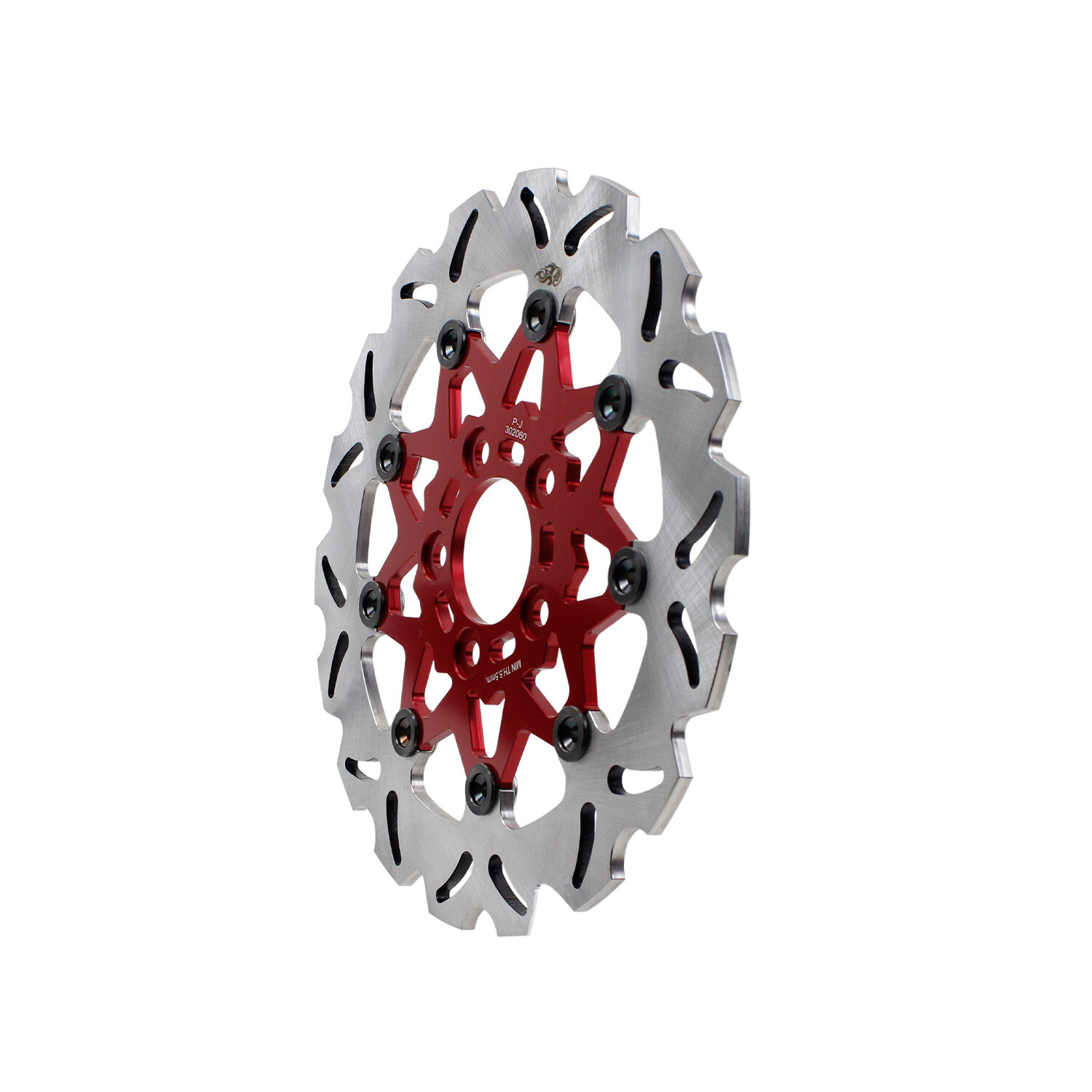 11.5" Rear Brake Rotor Disc 9 Spoke for Harley 00-later Softail Dyna Touring XL