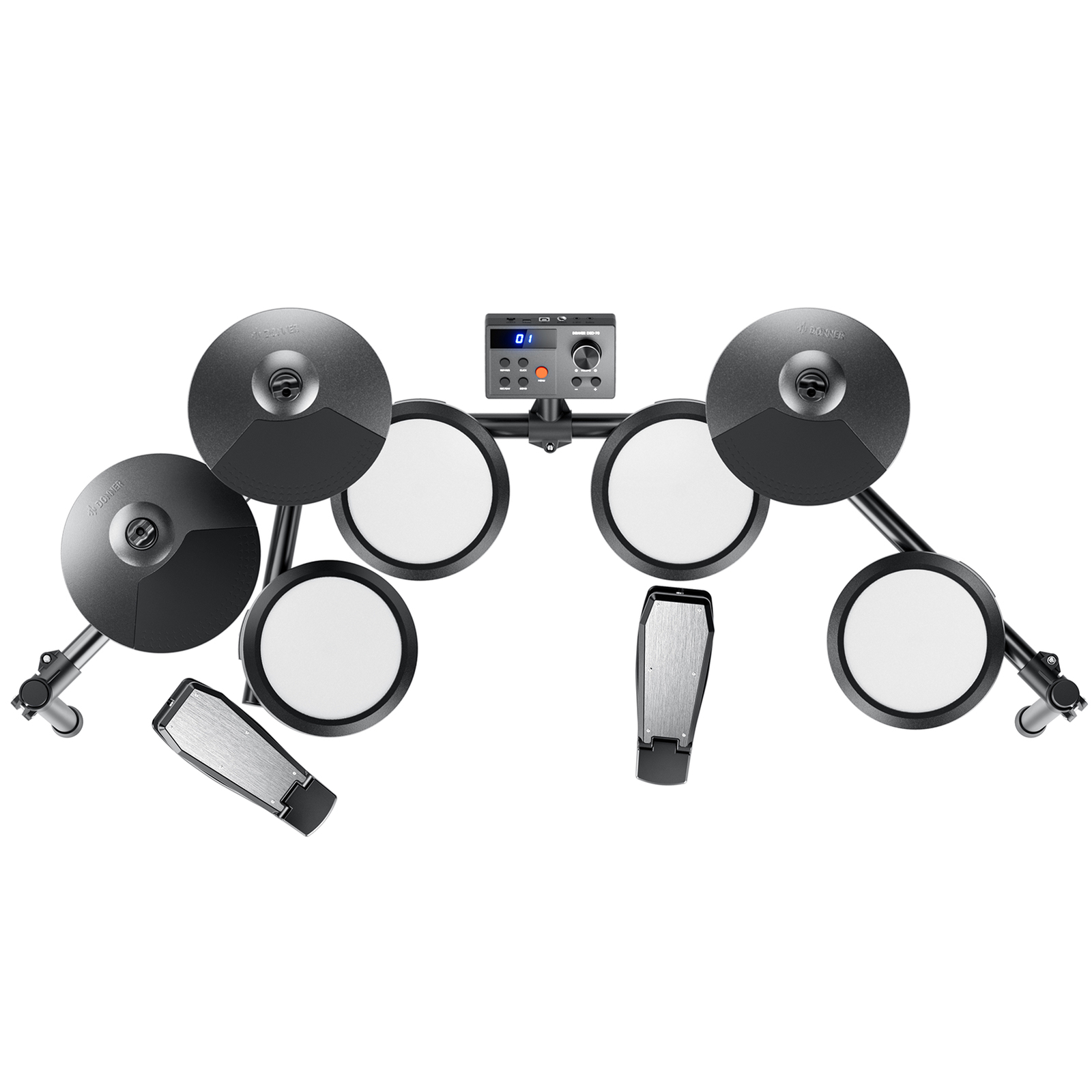 🥁 Donner DED-70 Electronic Drum Set | NEW VERSION | With Throne Headphones