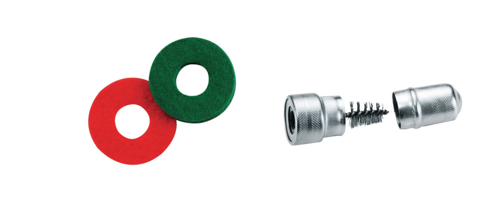 Battery Post and Terminal Cleaner with one Set of Battery Washers