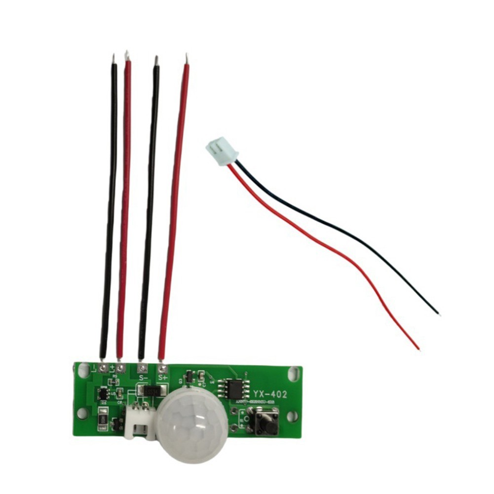 Solar Lamp Circuit Board with Motion Detection and Easy Mode Adjustment
