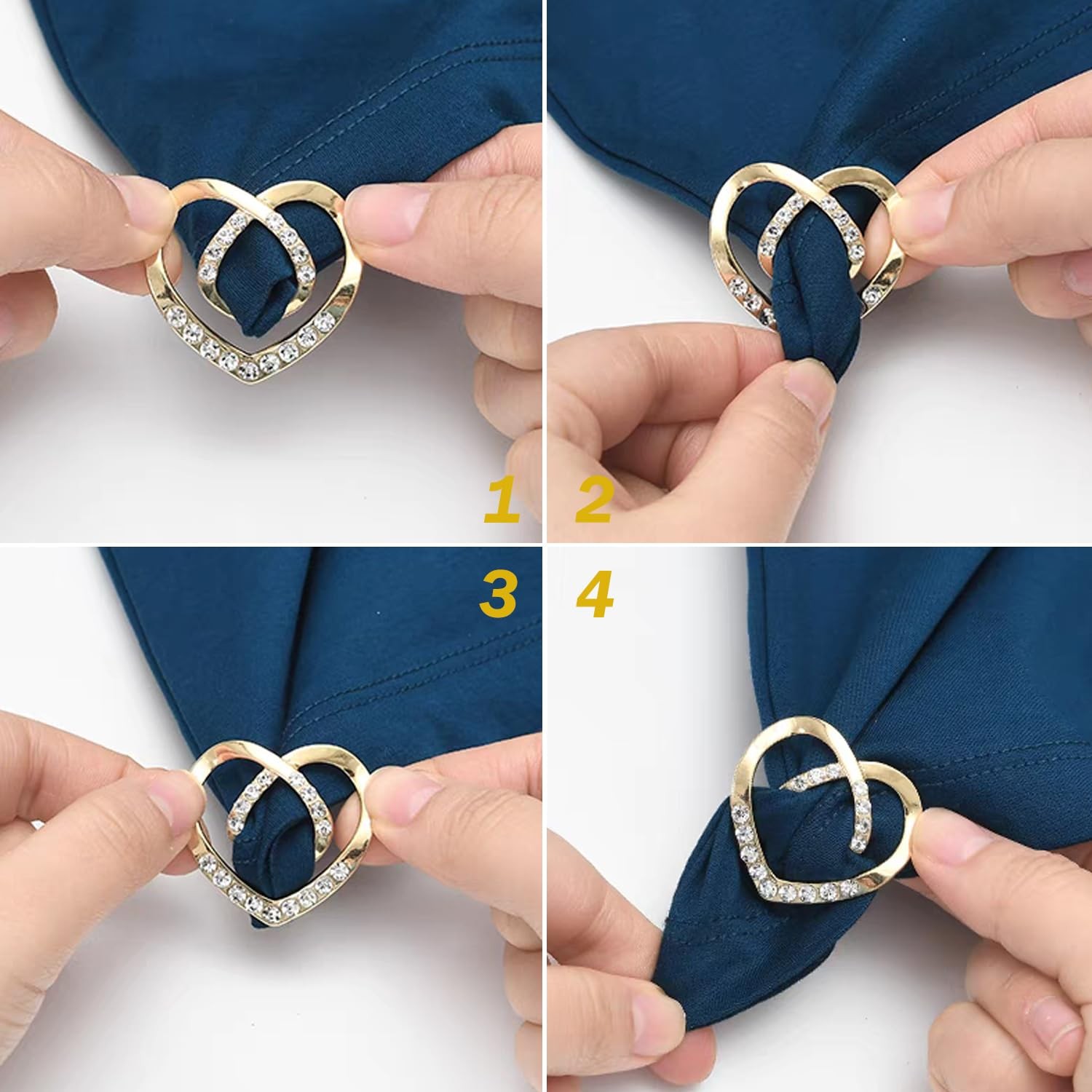 20 Pcs Scarf Ring and Slides for Scarves, Rings Multiple Sizes, Coloful