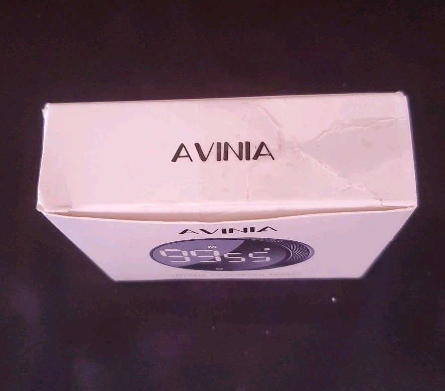 Avinia Rotary Digital Timer Large LED Display Magnetic Kitchen Display