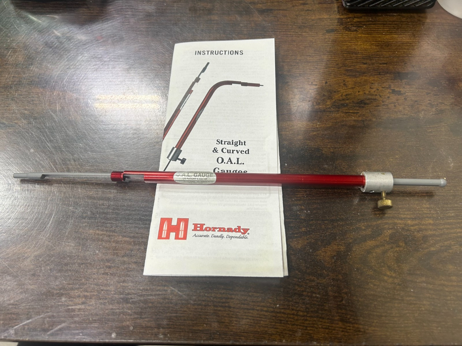 Hornady LOCK-N-LOAD / Stoney Point Straight O.A.L. Gage #C1000 (Plastic)