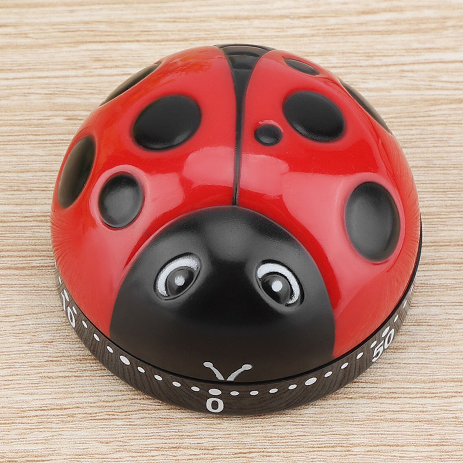 Ladybug Kitchen Timer 60 Minutes Timer Mechanical Wind up Timer Kitchen Cooking