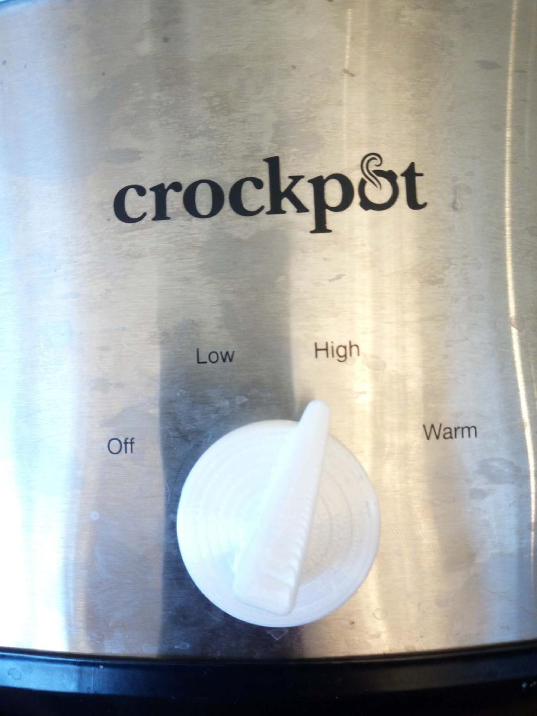 7QT HAMILTON BEACH OR CROCKPOT REPLACEMENT KNOB WHITE 3D PRINTED MADE IN THE USA