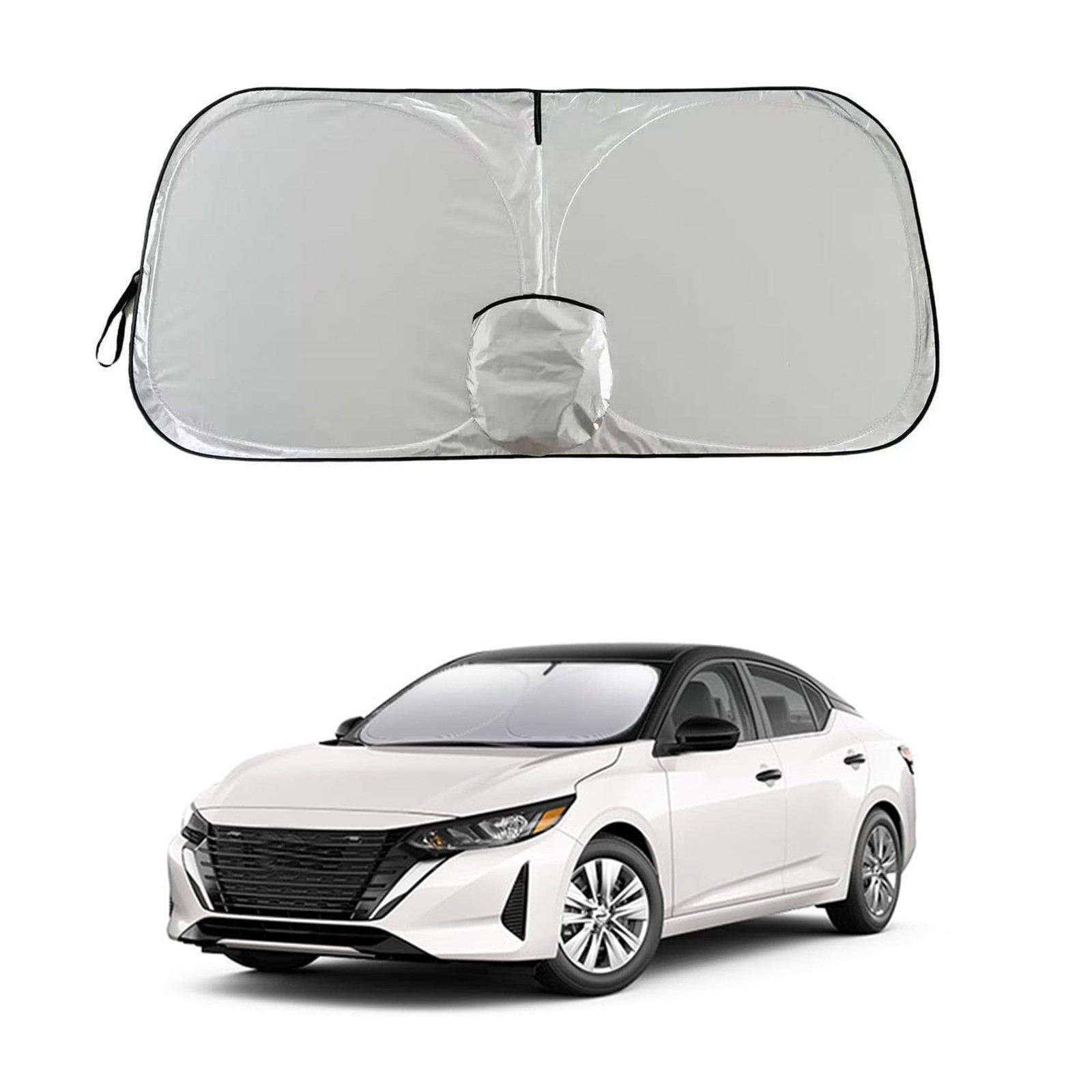 Sentra Versa Frontier Dedicated Windshield Sun Shade, Sunshade Windshield Vis...