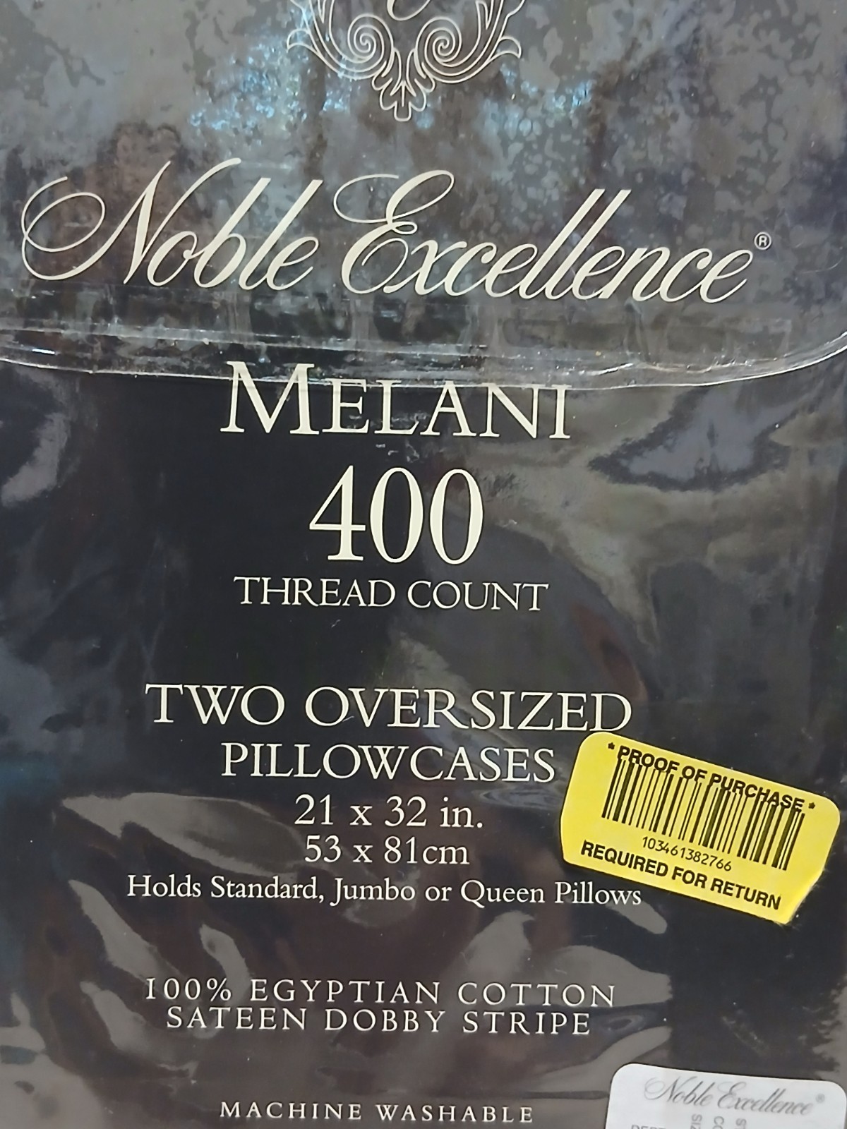 Noble Excellence Egyptian Cotton pillowcases 400 Thread Count Cardinal